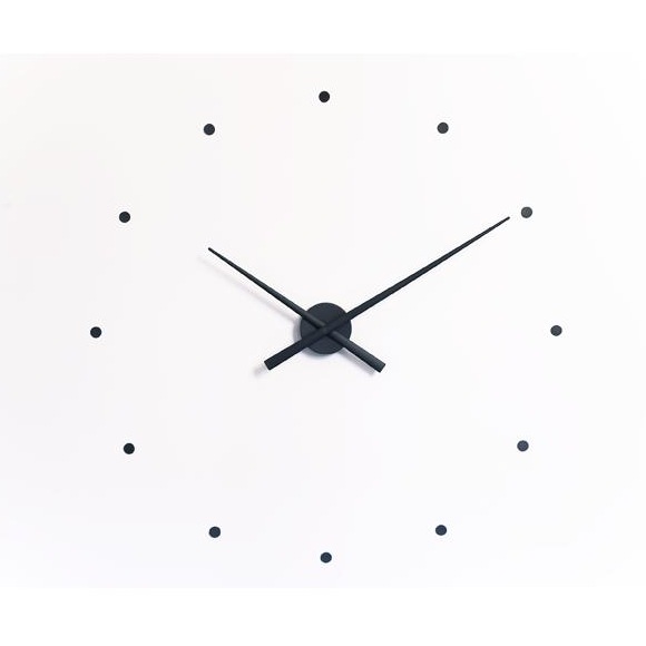 Часы Oj Mini Black 50 см (черный)