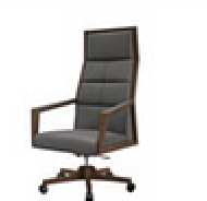 Кресло офисное SQUARE XL с высокой спинкой и подлокотниками
