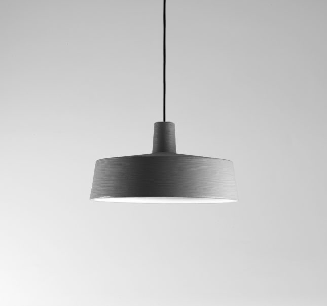 Уличный подвесной светильник Soho 38 IP44 LED каменно-серый