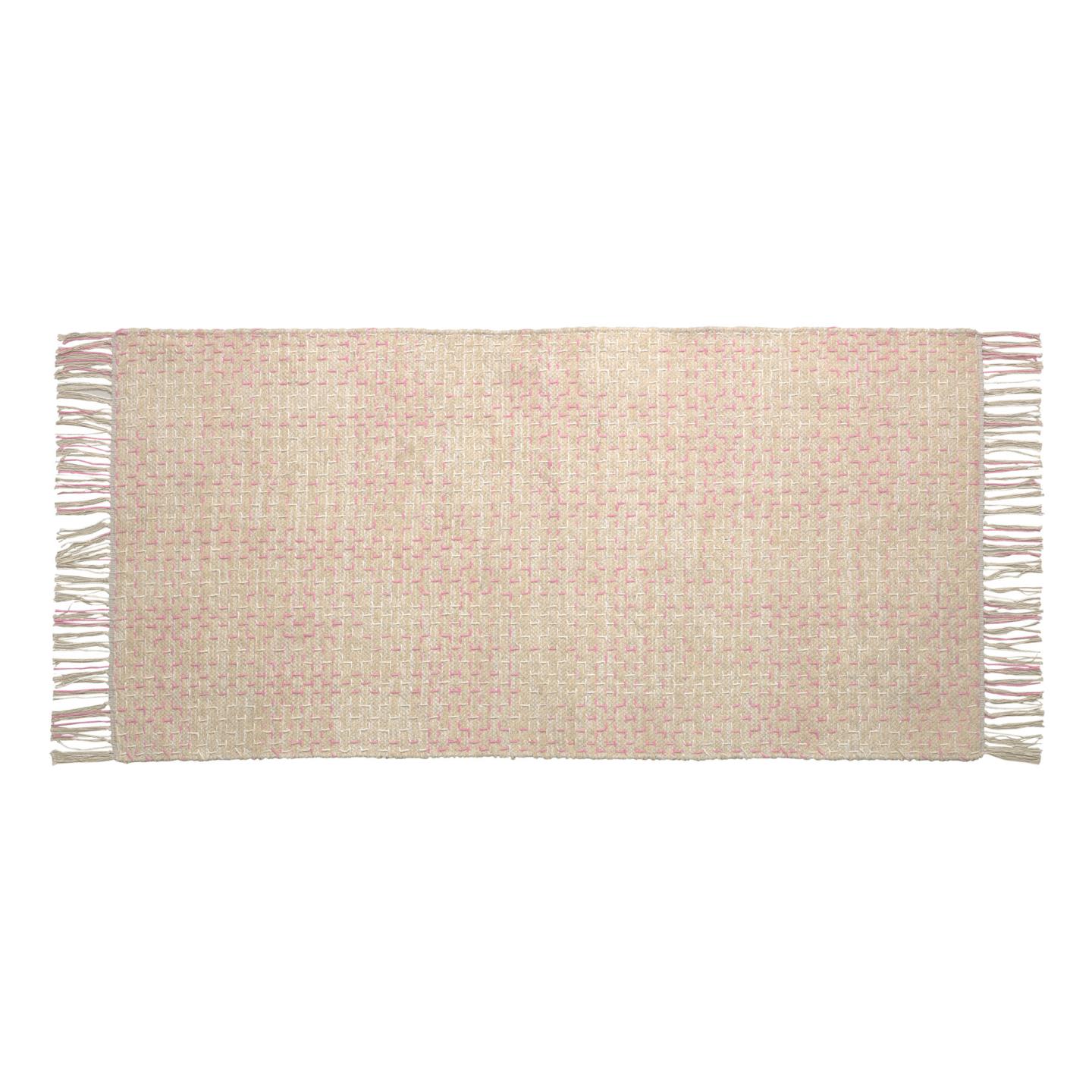 Коврик Nur розовый 70 x 140 cm