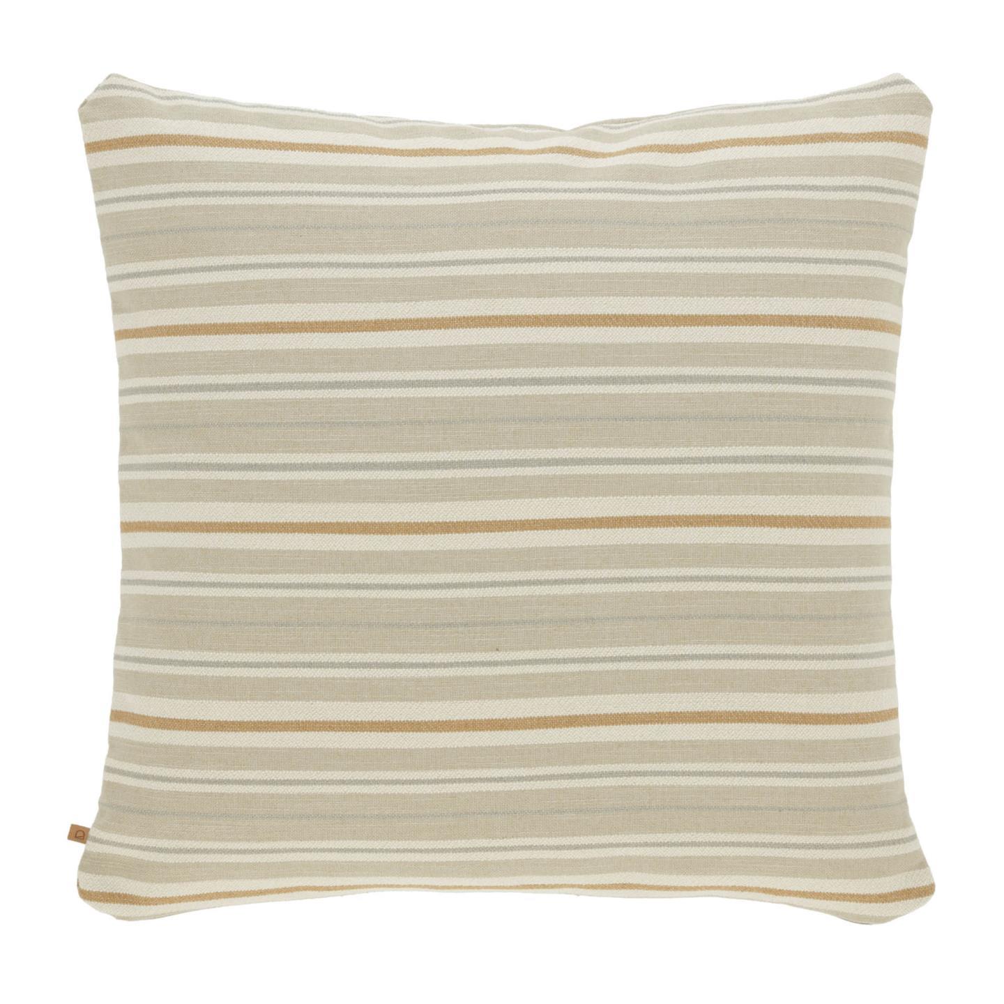 Чехол для подушки Sydelle в коричневую полоску 60 x 60 cm