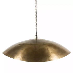 Золотой подвесной светильник Xenia 74x57
