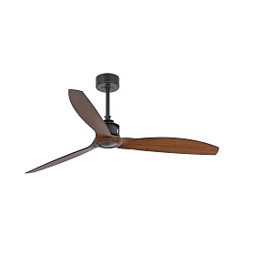 Потолочный вентилятор Just Fan черный/дерево 128 см S/R