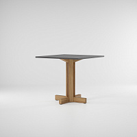 Обеденный стол Altar квадратный алюминий