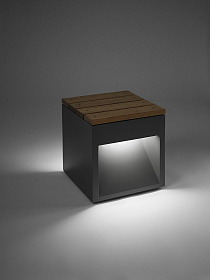 Уличный светильник Lap Bench 45B LED серый