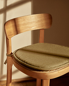 Romane Подушка для стула зеленого цвета 43 x 43 см