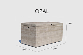 Сундук OPAL TRUNK  SEASHELL  200x100x100