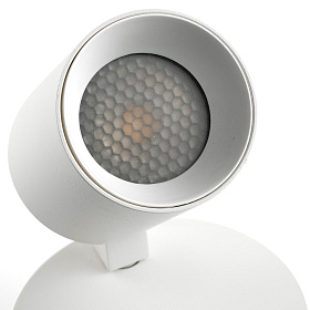 STAN Белый настенный светильник с выключателем