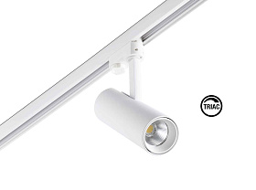 Трековый светильник Fuga MEDIUM белый LED 16W 2700K 60є TRIAC