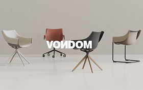Новая коллекция стульев для улицы и дома Manta от Vondom