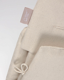 Подушка для стульчика Nuun с натуральной отделкой 100% органический хлопок (GOTS)