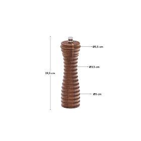 Мельница для соли и перца Rommu из акации 18,9 см