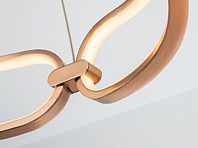 Подвесной светильник Colette Ø80 розовое золото DIM