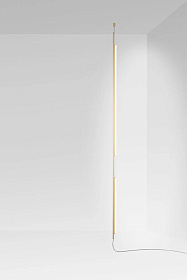 Вертикальный светильникAmbrosia V 235 матовое золото