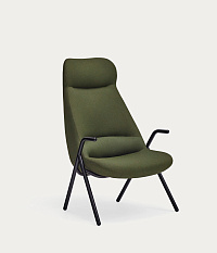 Кресло высокое Dins зеленое