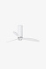 Потолочный вентилятор Tube Fan мат. белый/прозрачный 128 см
