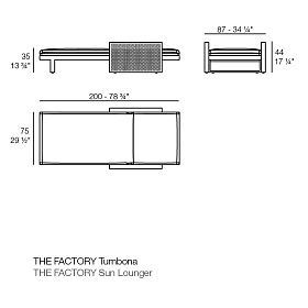 Шезлонг The Factory