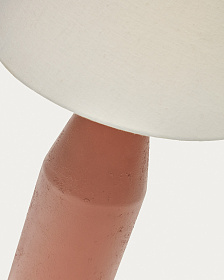 Boada Настольная лампа из металла с розовым покрытием
