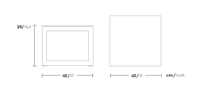 Столик Landscape алюминиевый  KS9402300