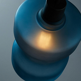 Подвесной светильник Corbin голубой