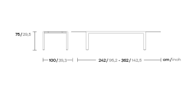 Стол обеденный Landscape KS9402800