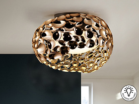 Потолочный светильник Narisa Ø47 5L розовое золото