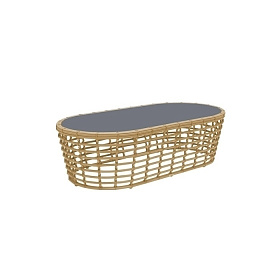 Стол журнальный Villa NATURAL RATTAN 