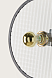 Бра Lass с золотым цоколем A1053/5 и стеклянным диском 1225/50 см
