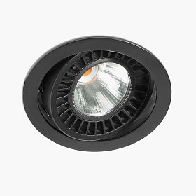 Встраиваемый светильник OPTIC черный  LED CRI95 24-36W 2700K 56є