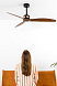 Потолочный вентилятор Just Fan Ø128 деревянный / медный SMART