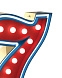 Напольный светильник NUMBER 7 GRAPHIC