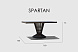 Стол обеденный Spartan BLACK MUSHROOM 160х100