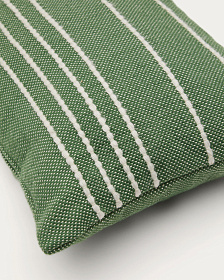 Polp Чехол на подушку в зеленую полоску 100% ПЭТ 30 x 50