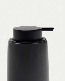 Silma Дозатор для мыла из керамогранита коричнево-серого цвета