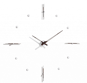 Настенные часы Mixto N хром-венге 125 cm