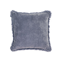 Чехол для подушки Cedella 100% хлопок с эффектом бархата синий 45 x 45 cm