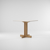 Обеденный стол Altar квадратный лак