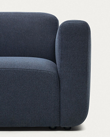 Neom Трехместный модульный диван синего цвета 263 см
