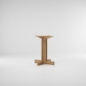 Обеденный стол Altar квадратный алюминий