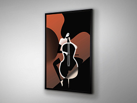 Картина Violonchelo LED 80X120