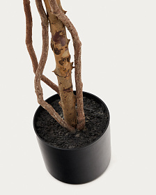 Ficus Искусственное дерево фикус в черном горшке 180 см