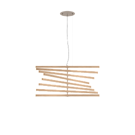 Люстра Rhythm Vertical 2165 2700 K 1-10V Wood