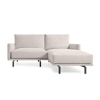 Galene 3-местный диван с правым шезлонгом, бежевый, 214 см