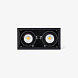 Встраиваемый светильник Colin-2 черный LED CRI95 48-72W 3000K 56°