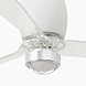 Потолочный вентилятор Eterfan мат. белый/прозрачный 128 см