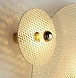 Бра Tan Tan A1053/15 см золотой металл + 1125/30 см натуральный ротанг