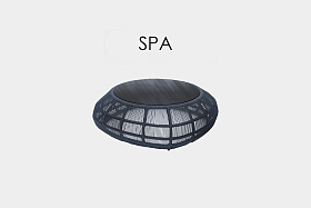 Уличный журнальный столик Spa BLACK