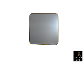 Зеркало квадратное Orio 51х51 золото