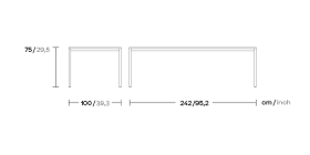 Стол обеденный Landscape KS9402500