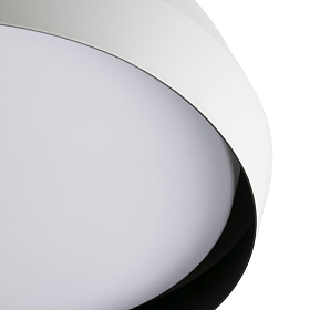 Shoku 350 Настенный/потолочный светильник белый/черный LED 24W 2700K DIM